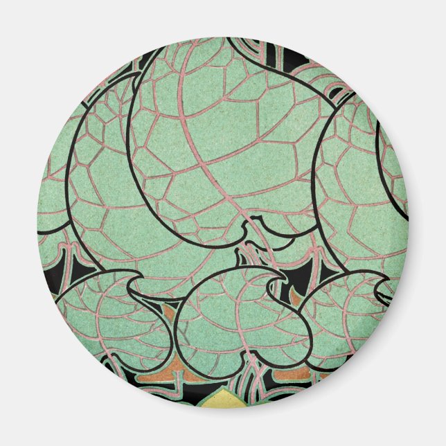 Imán Patrón Art Nouveau n° 9 (Frente)