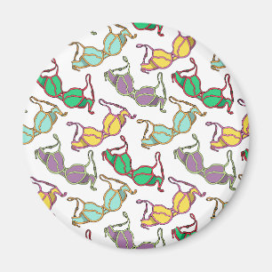 Imán Patrón Bra multicolor