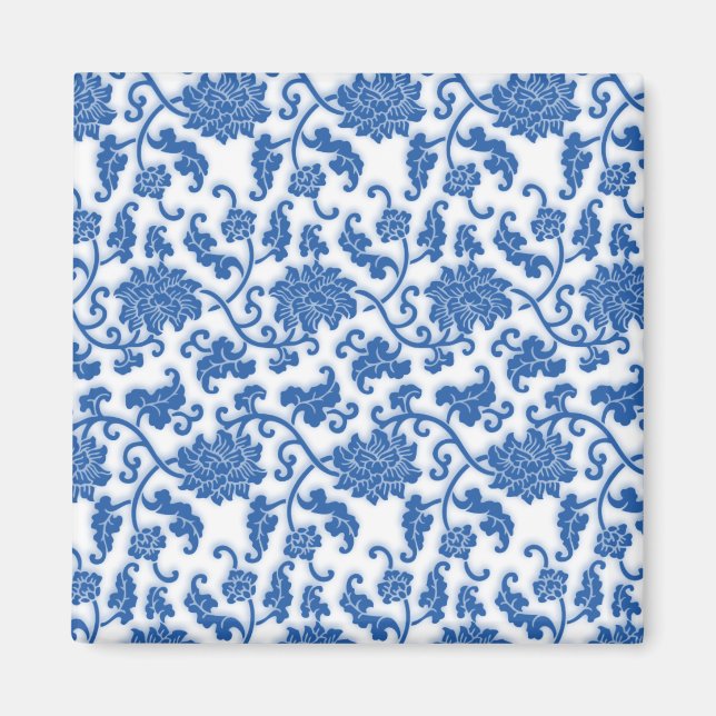 Imán Patrón chino de porcelana (Frente)