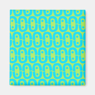 Imán patrón colorido moderno