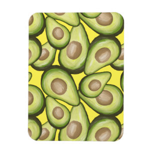 Imán Patrón de aguacate vegan de corte fresco Gourmet