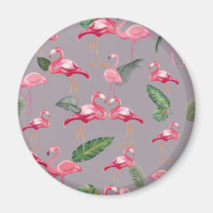 Imán Patrón de amor de flamencos 6