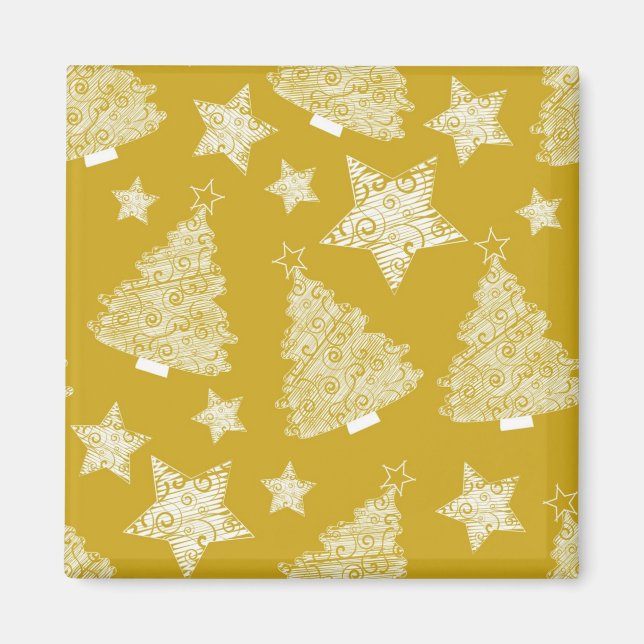 Imán Patrón de año nuevo (Frente)