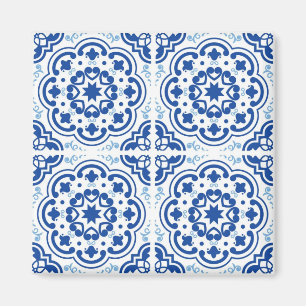 Imán Patrón de azulejos de cerámica