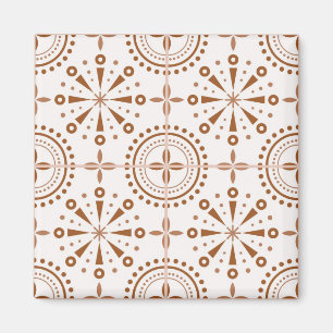 Imán Patrón de azulejos de cerámica