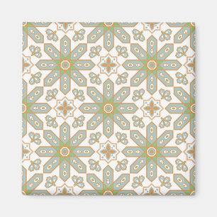Imán Patrón de azulejos de cerámica