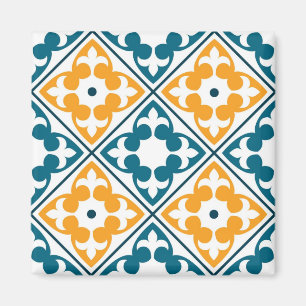 Imán Patrón de azulejos de cerámica