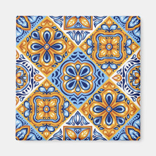 Imán Patrón de azulejos de cerámica