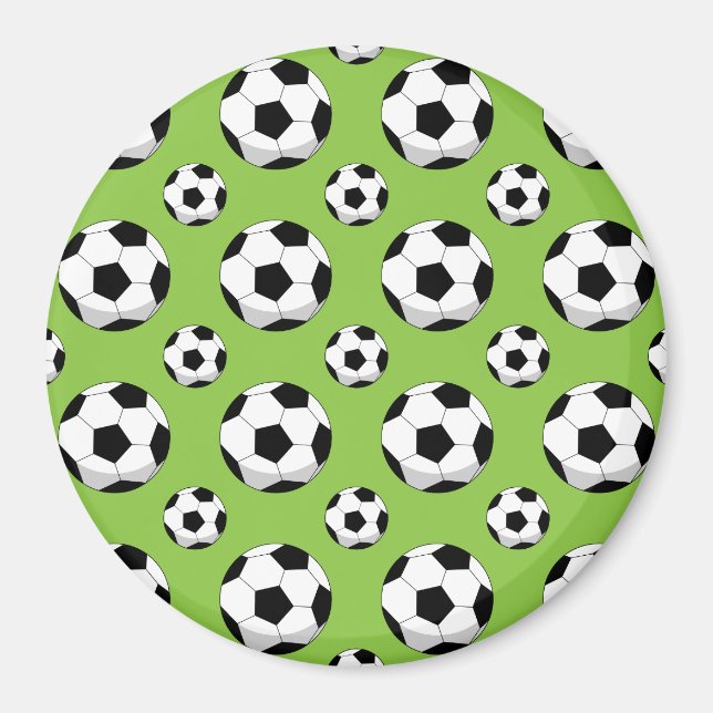 Imán Patrón de bolas de fútbol personalizado (Frente)