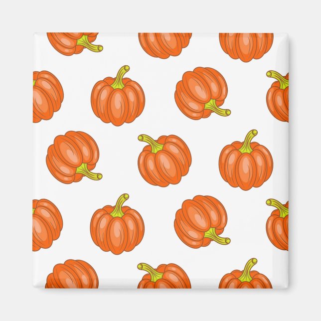 Imán Patrón de calabaza (Frente)