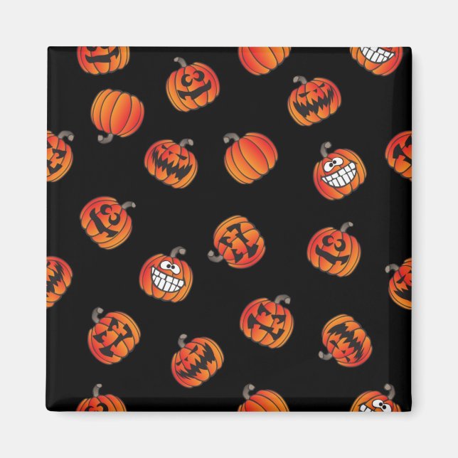 Imán Patrón de calabaza (Frente)