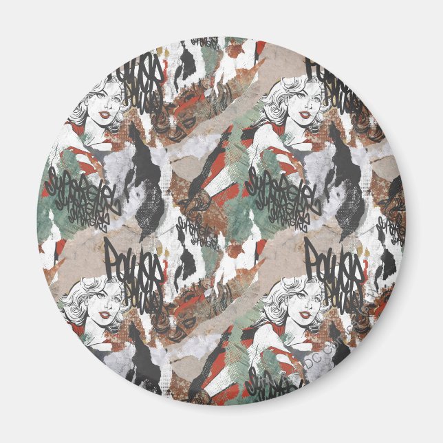 Imán Patrón de Capers para superchica 6 (Frente)