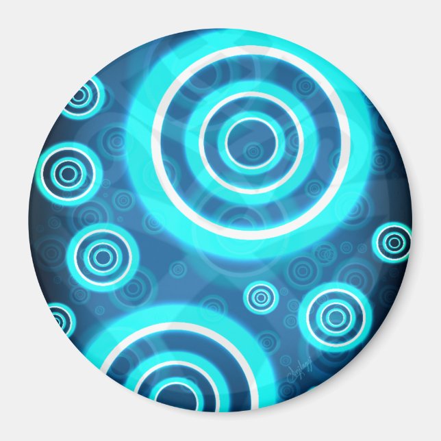 Imán Patrón de círculo (Frente)