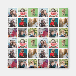 Imán Patrón de Collage de fotos Keepsake moderno