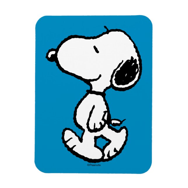 Imán Patrón de cómics clásicos de Snoopy (Vertical)