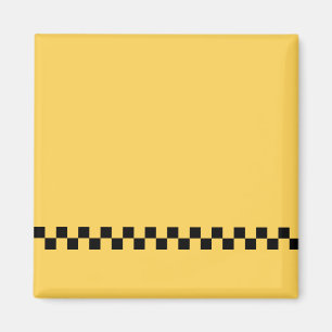 Imán Patrón de control de cabina amarilla