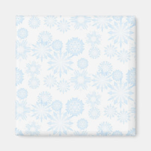 Imán Patrón de copo de nieve