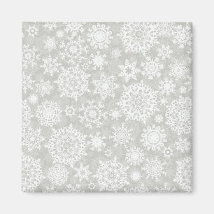 Imán Patrón de copo de nieve