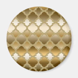 Imán Patrón de cuarzo marroquí del Cuarteto dorado