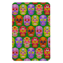 Imán Patrón de descompresión de flores 2018