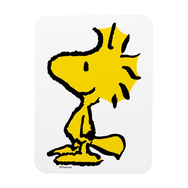 Imán Patrón de diseño clásico de Woodstock (Vertical)