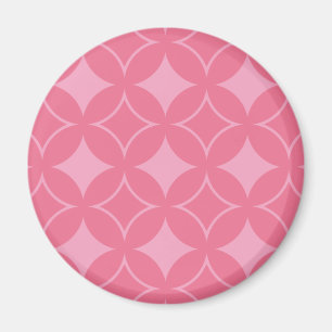 Imán Patrón de envío rosa