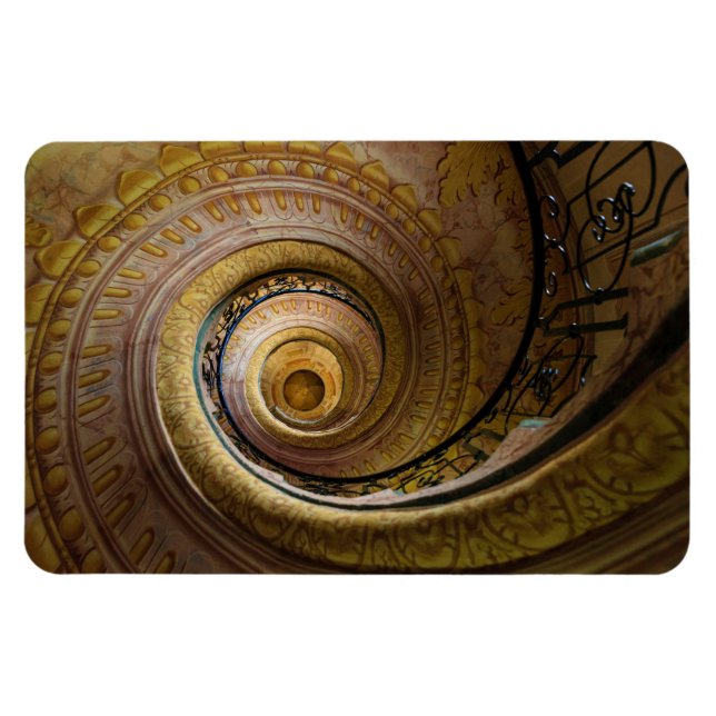 Imán Patrón de escalera en espiral (Horizontal)