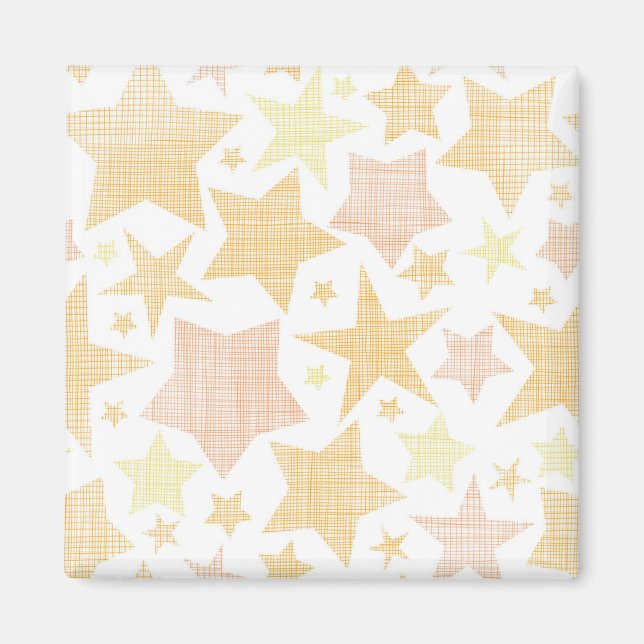 Imán Patrón de estrellas (Frente)