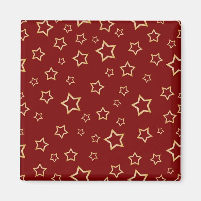 Imán Patrón de estrellas (Frente)
