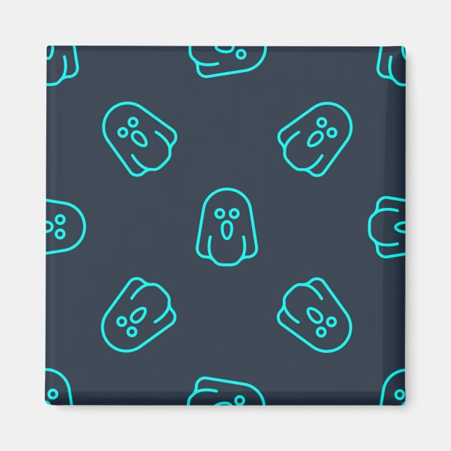 Imán Patrón de fantasma (Frente)