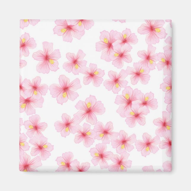 Imán Patrón de flor (Frente)