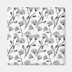 Imán Patrón de flor