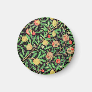 Imán Patrón de frutas por William Morris