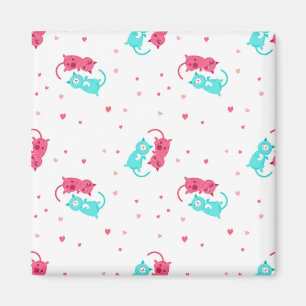 Imán Patrón de gato