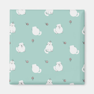 Imán Patrón de gato