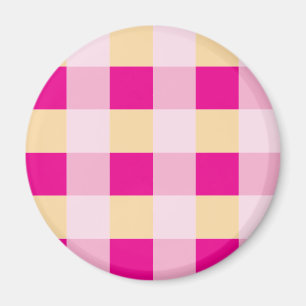 Imán Patrón de Gingham