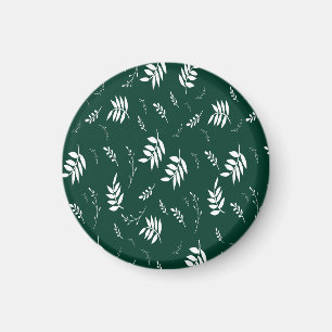 Imán patrón de hoja