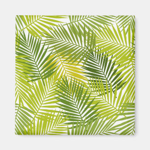 Imán Patrón de hojas