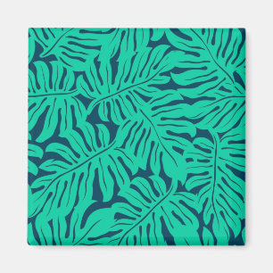 Imán Patrón de hojas