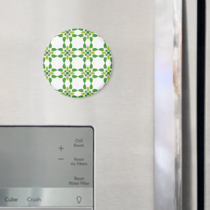 Imán Patrón De Hojas, Patrón De Hojas, Hojas Verdes