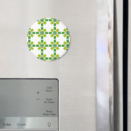 Imán Patrón De Hojas, Patrón De Hojas, Hojas Verdes