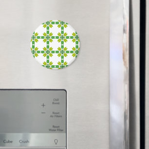 Imán Patrón De Hojas, Patrón De Hojas, Hojas Verdes