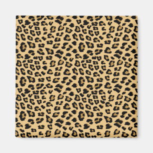Imán Patrón de impresión de leopardo
