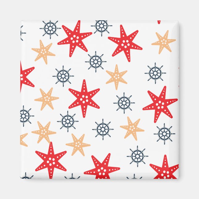 Imán Patrón de las ruedas de dirección y de las mareas (Frente)