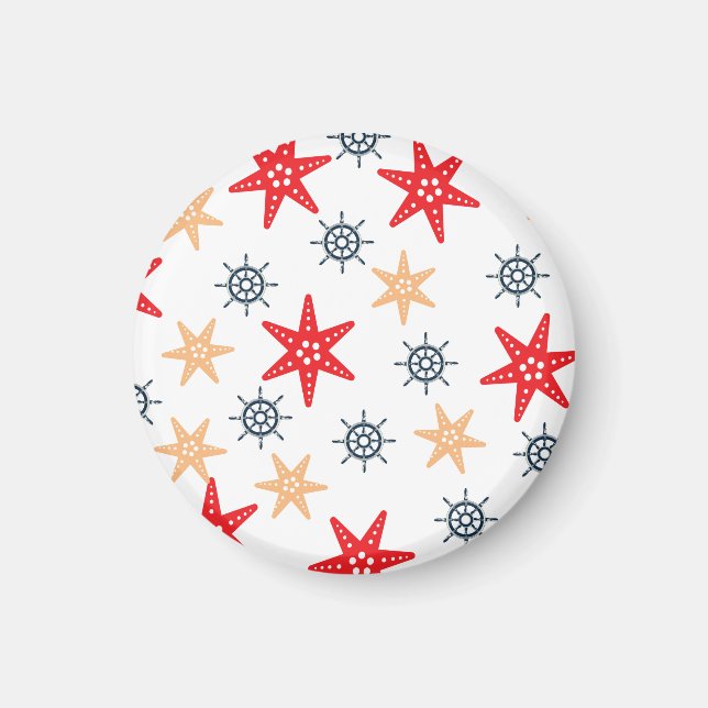 Imán Patrón de las ruedas de dirección y de las mareas (Frente)