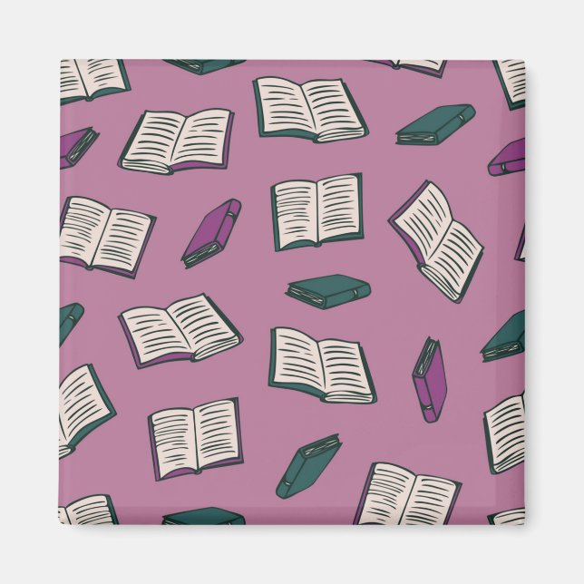 Imán Patrón de libro (Frente)