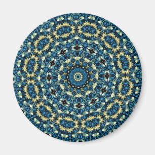Imán Patrón de manala azul