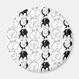 Imán Patrón de manchas de hámster