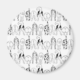 Imán Patrón de manchas de perro