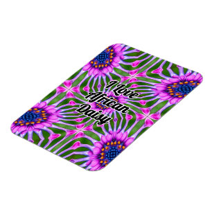 Imán Patrón de margarita estética